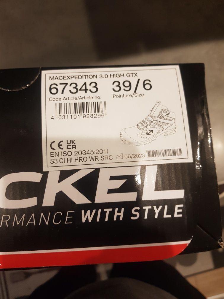 Nowe buty robocze do pracy w trudnych warunkach ,gore - tex Polecam