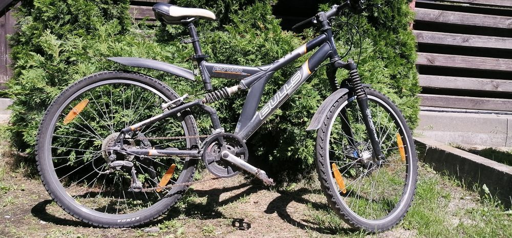 Велосипед алюмінієвий Bulls 26 FS7000 deore двохпідвіс 26 колеса