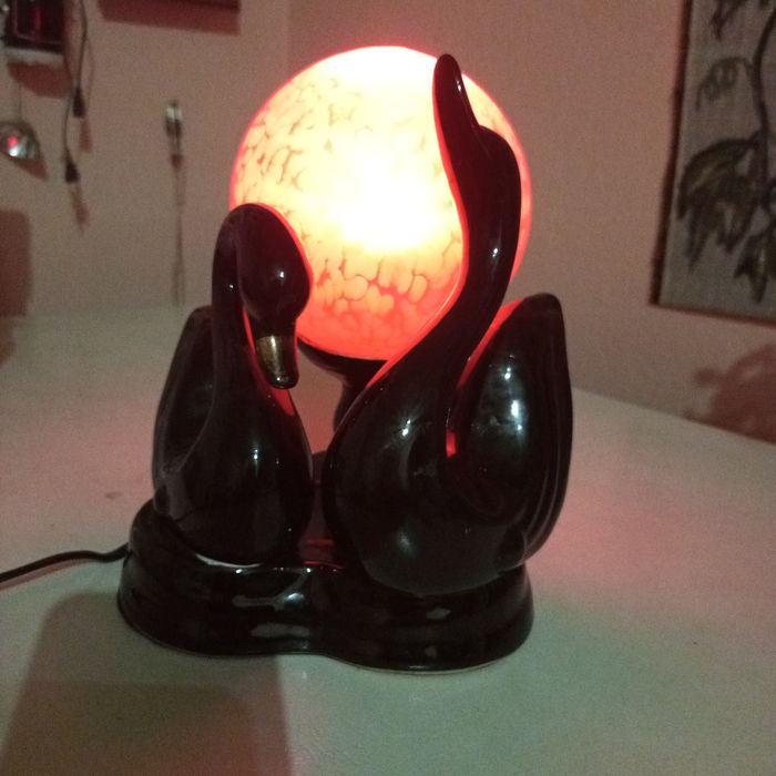 Светильник ночник лебеди