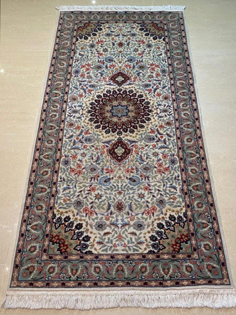 Tabriz Kork z jedwabiem - Perski dywan arcydzieło 179 # 79