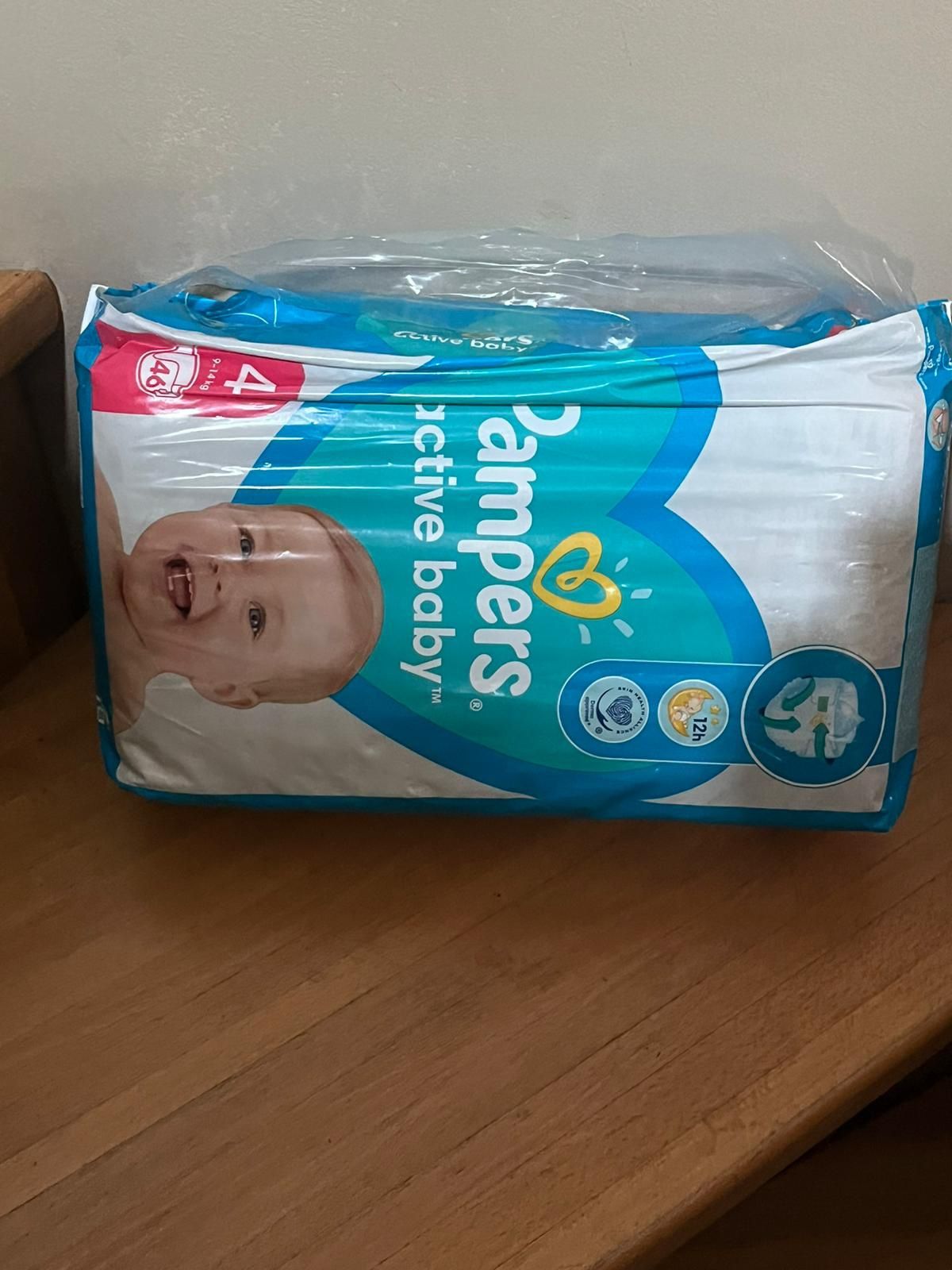 Pampersy Pampers Active Baby rozmiar 4 46 sztuk