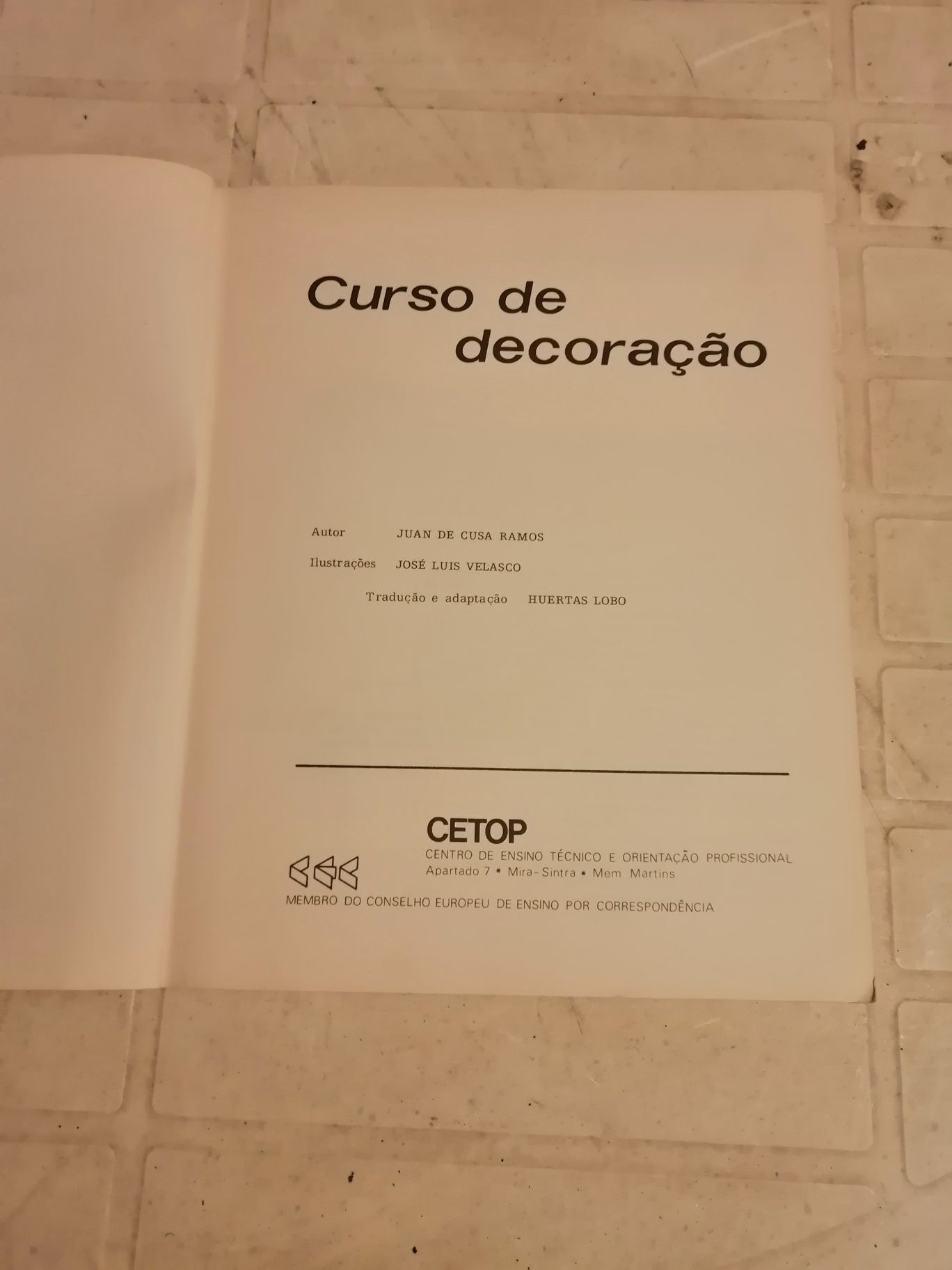 Curso técnico de decoração