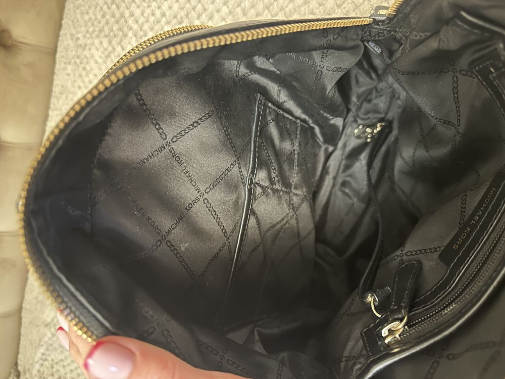 Крутий шкіряний рюкзак Michael kors cool оригінал з документами