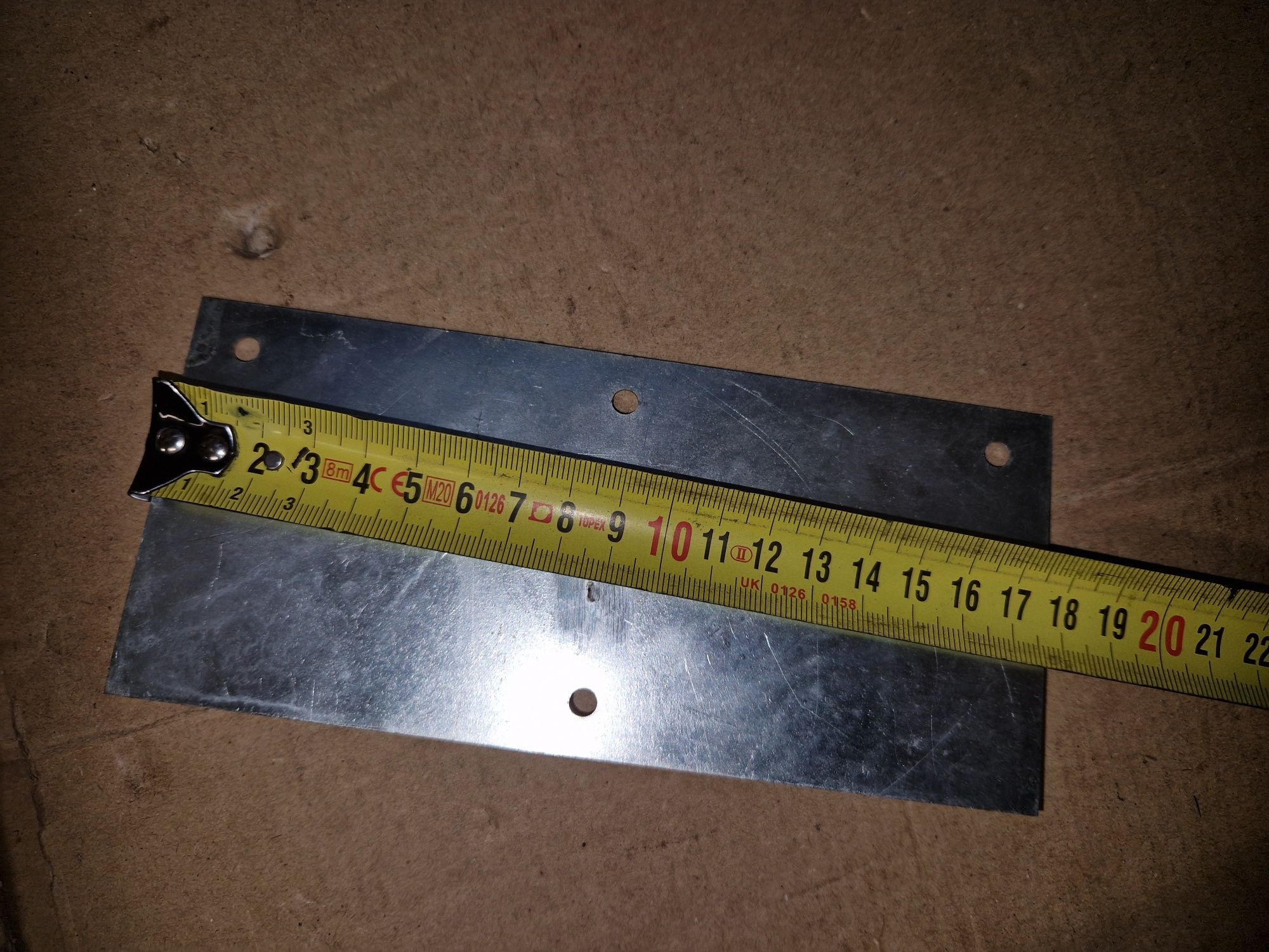 Nowa blacha mocowania chlapacza wsk 125 175 PL