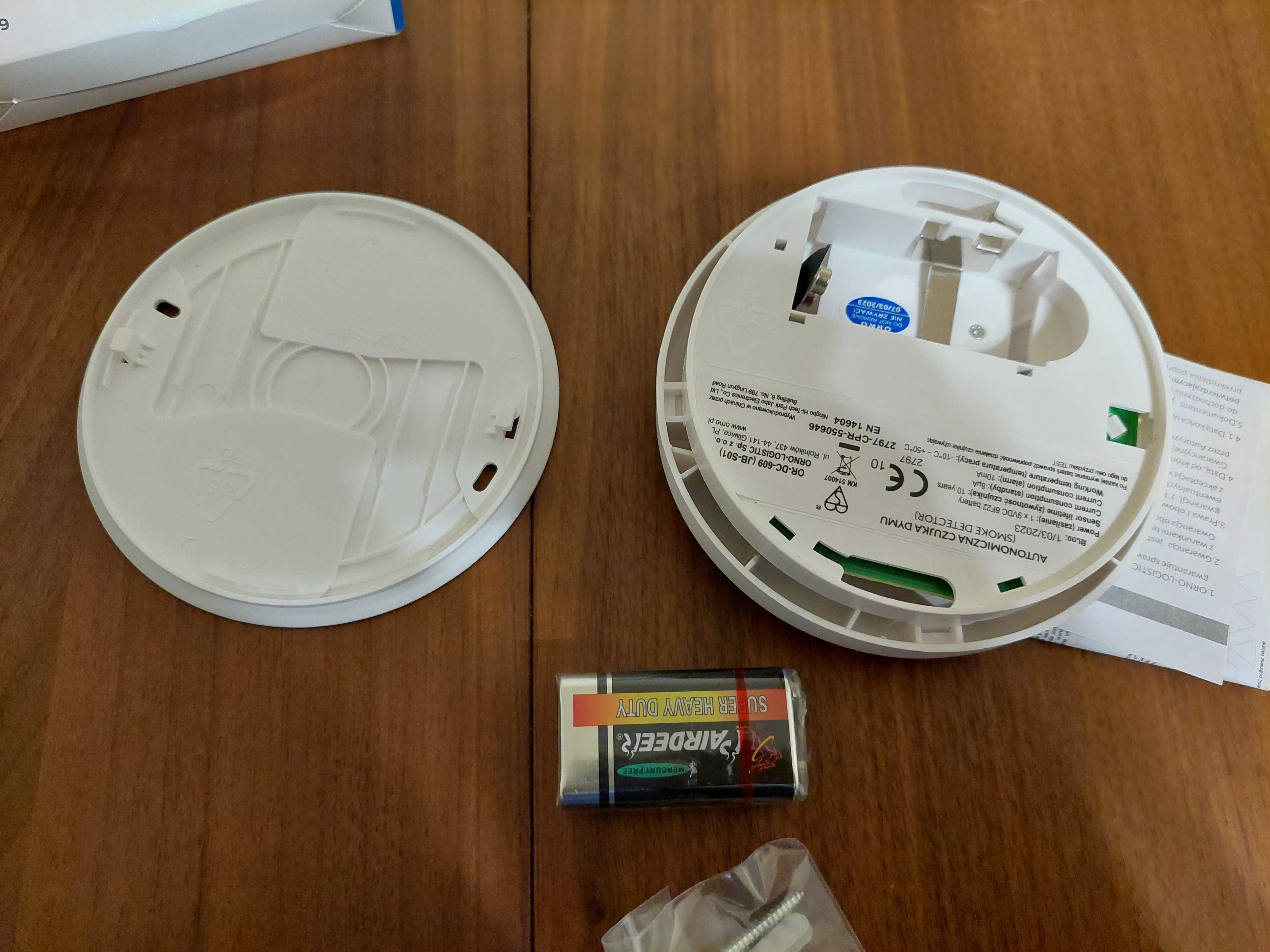 Detetor de Fumos sem fios - Orno