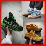 ЛІМІТОВАНА КОЛЕКЦІЯ‼️Кросівки Nike Air Rubber Dunk Off-White / ПРЕМІУМ