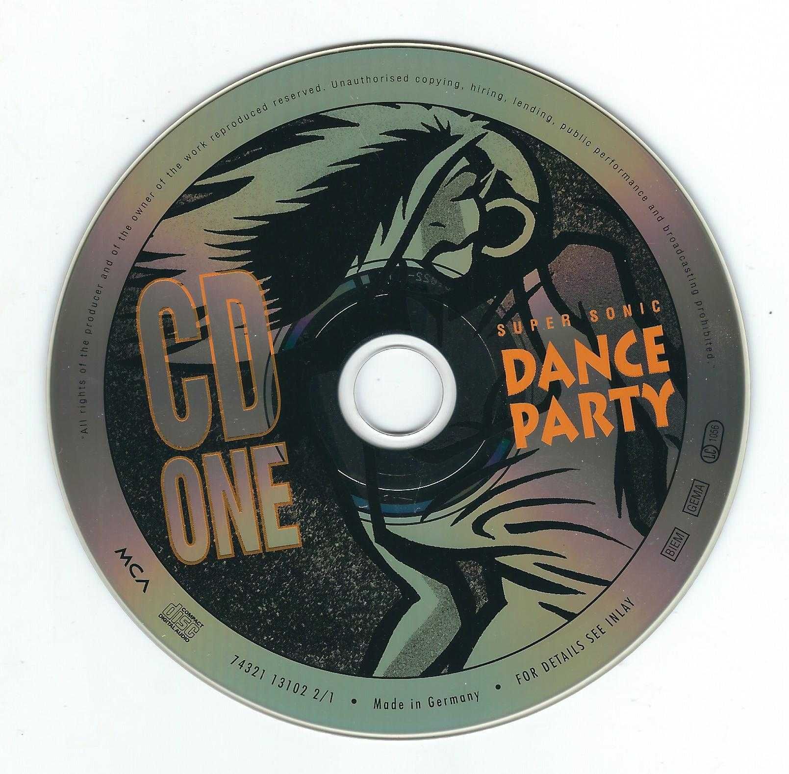 2 CD Super Sonic Dance Party (1993) (BMG)