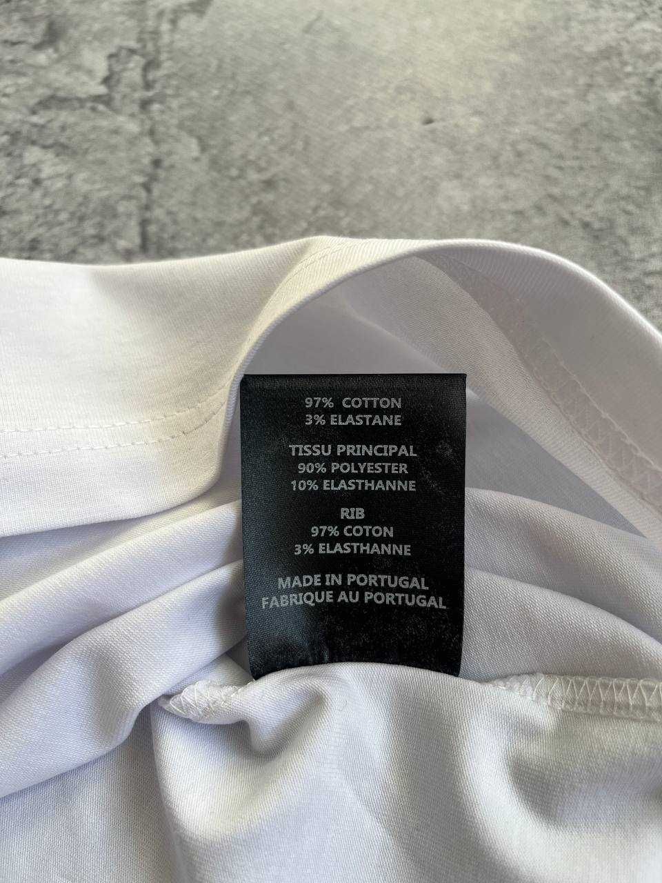 Футболка VETEMENTS Hello белая Оверсайз