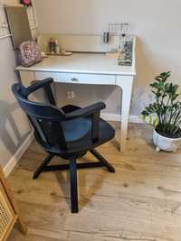 Fotel krzesło obrotowe Ikea Feodor drewniane