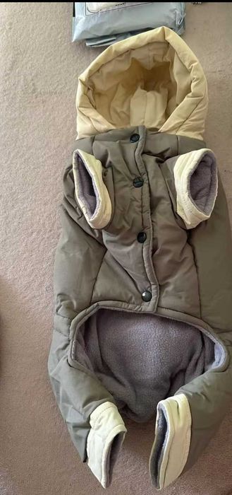 Зимовий комбез на маленького гавчика.(вага  від 1кг -1,6кг)