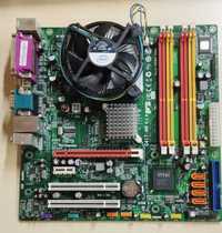 Материнська плата ECS G41T-M9 (s775, Intel G41, DDR3) + Intel E7600