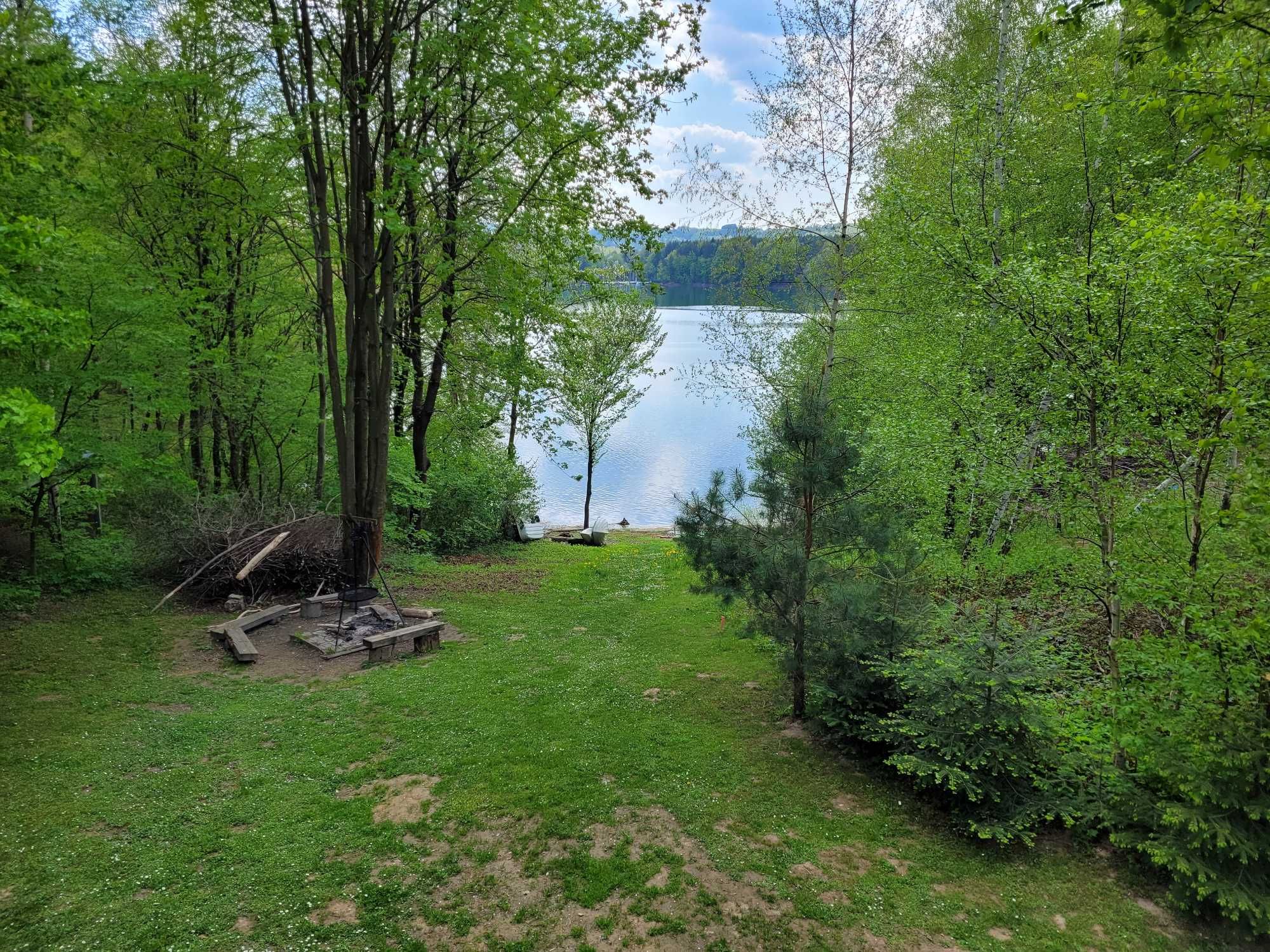 Domek letniskowy nad jeziorem Solina. Cypel. Domek - Słoneczna Solina