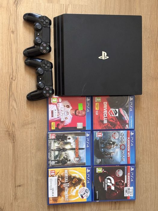 Ps 4pro black 1tb