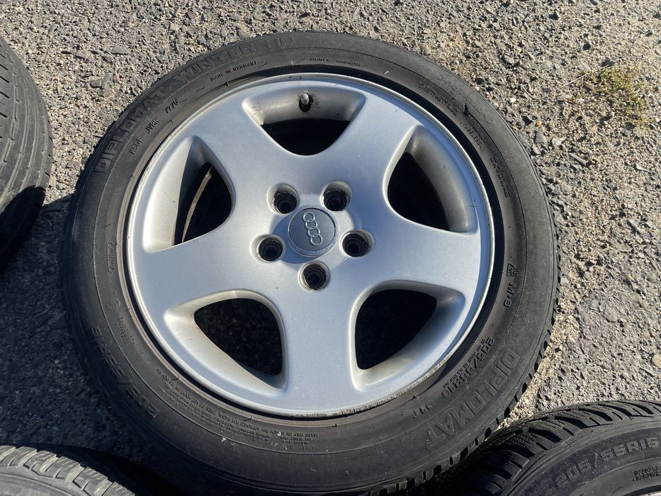 Alufelgi 16’ 5x112 z oponami zimowymi komplet 5szt