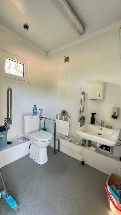 Toaleta przenośna, kontener sanitarny, WC, DAMSKA/MĘSKA/NIEPEŁ-OKAZJA!