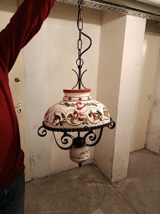 Antyczna lampa wisząca