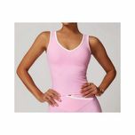 Топ Alo Yoga Contrast Line Tank Pink 88434-PK