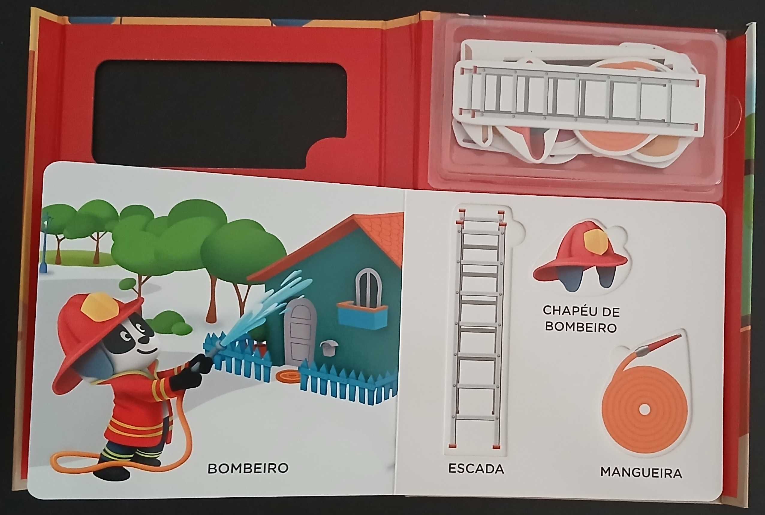 Panda - As profissões com peças para encaixar (artigo novo, embalado)