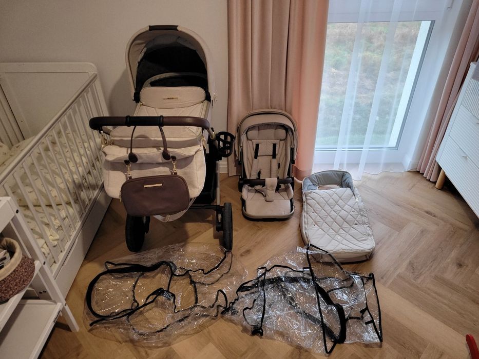 Wózek Venicci Upline Beige 2w1