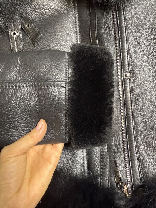 Дублянка з натурального хутра