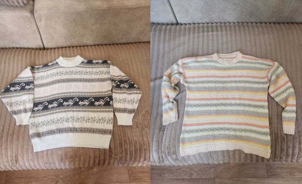 Женская одежда: кофточки, футболки, рубашки, свитера и джинсы L–XL