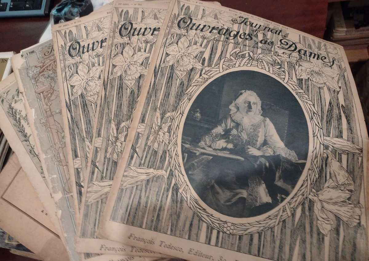Journal des Ouvrages de Dames 1909 - 5 unidades