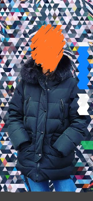 Blusão de penas Zara 11/12 anos