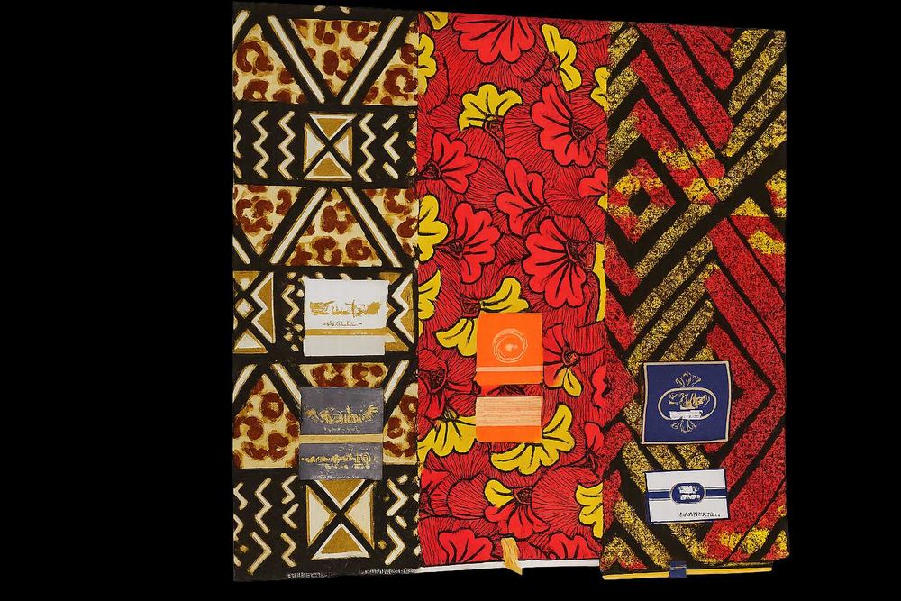 Tecidos Africanos Originais Premium | 25€ cada | Descontos disponíveis