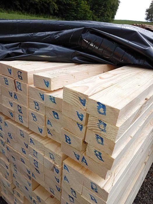 Kontrłata sucha świerkowa gr: 25mm