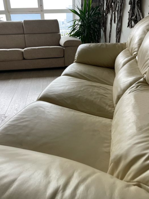 Шкіряний роздиван 3-ка + 2-ка + крісло  VERO (Польща)Стан ідеальний.