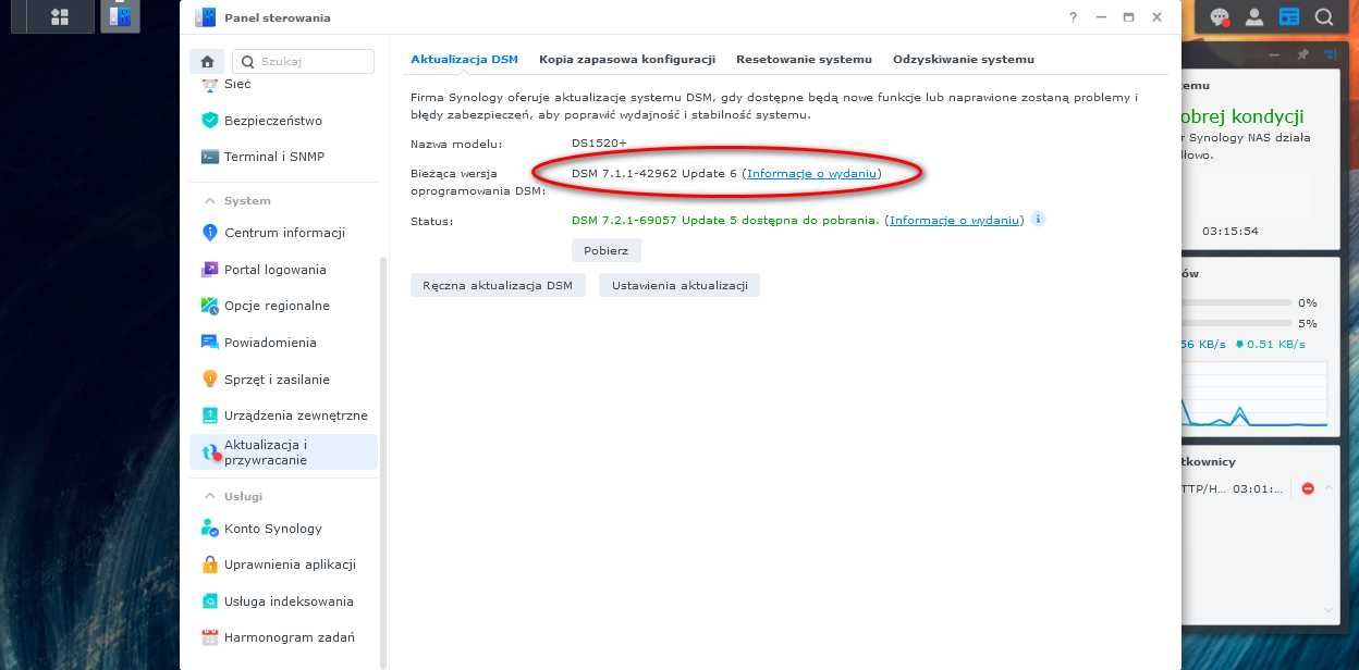 Synology DS1520+ --- DDR4 20GB --- Quad Core Intel CPU