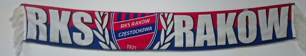 Szal Raków Częstochowa tkany