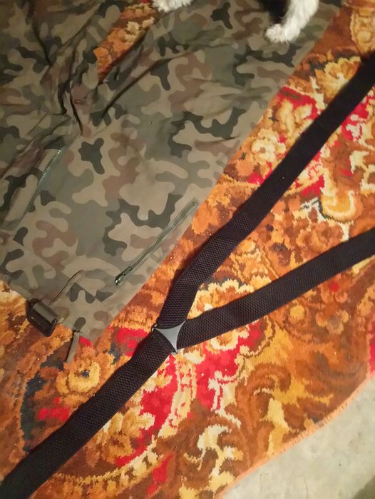 spodnie wojskowe  ubrania ochronnego-laminat z membraną- M/L,