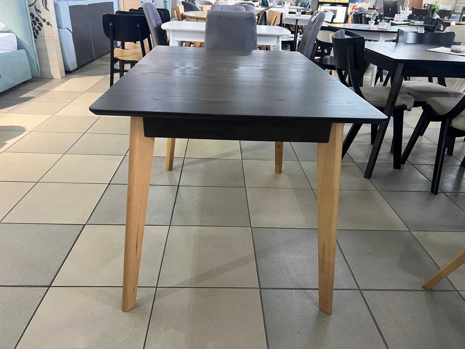 Стіл Мілан 120х70 прямокутний суцільний кухонний на кухню буковий