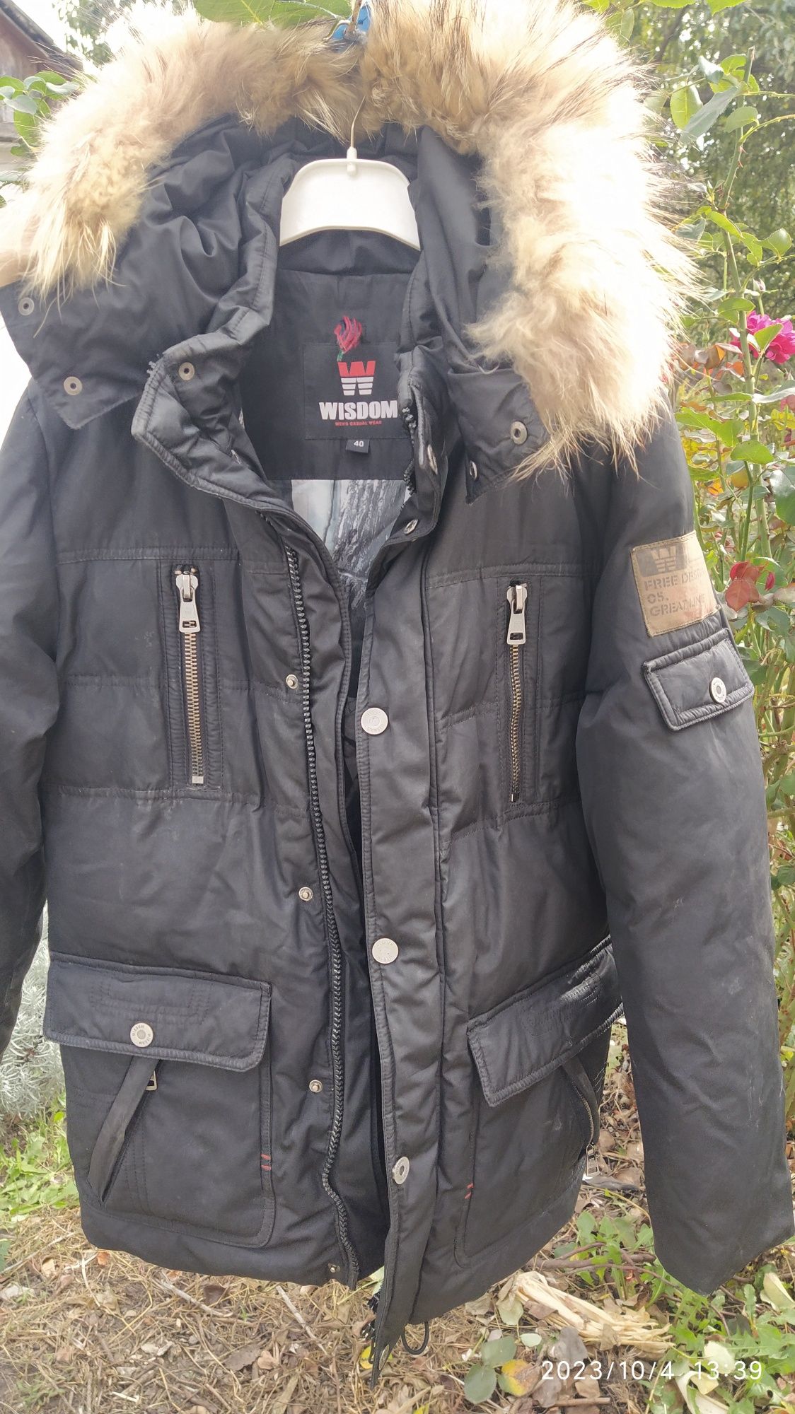Пуховик куртка зимняя  рост 152 см