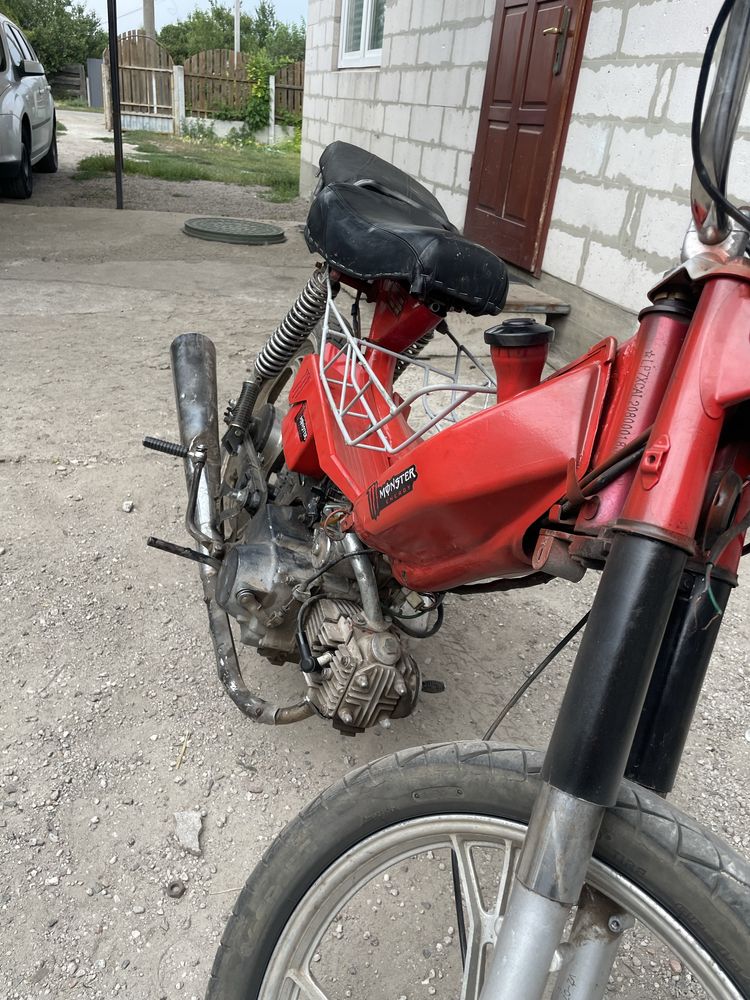 Delta 100 кубов, на талоне