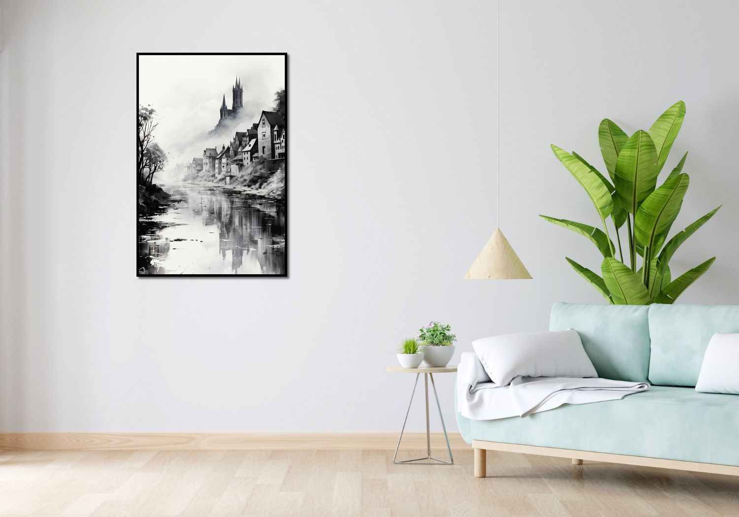 Plakat 68x101cm Mglisty Refleks