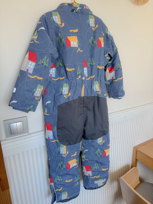 Kombinezon w liski dla chlopca zimowy Tchibo 110/116 cieply