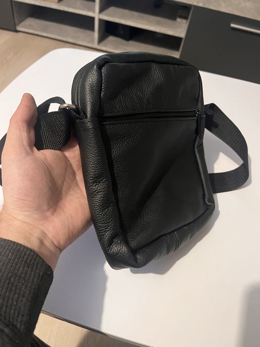 Чоловіча шкіряна сумка, барсетка, нова