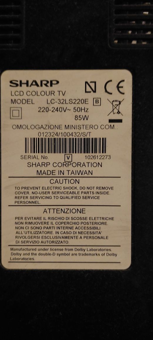 Telewizor Sharp 32