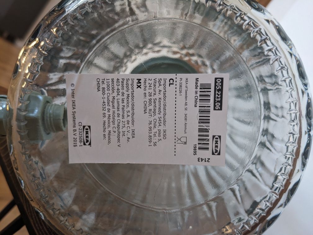 IKEA SOMMARFLADER Słoik dzbanek z kranikiem 3l