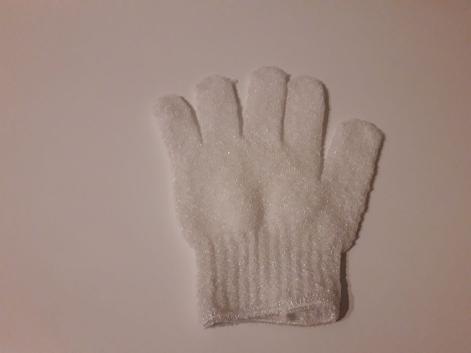 Luva de esfoliação nova