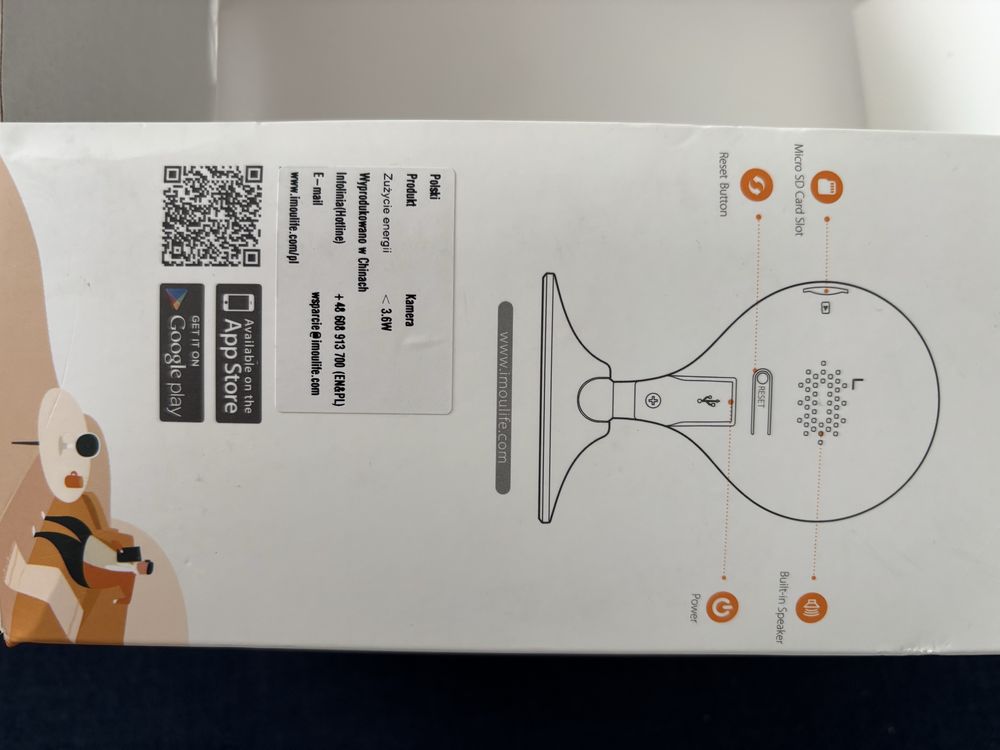 Kamera Imou Cue 2D – Nowoczesne bezpieczeństwo Twojego domu!