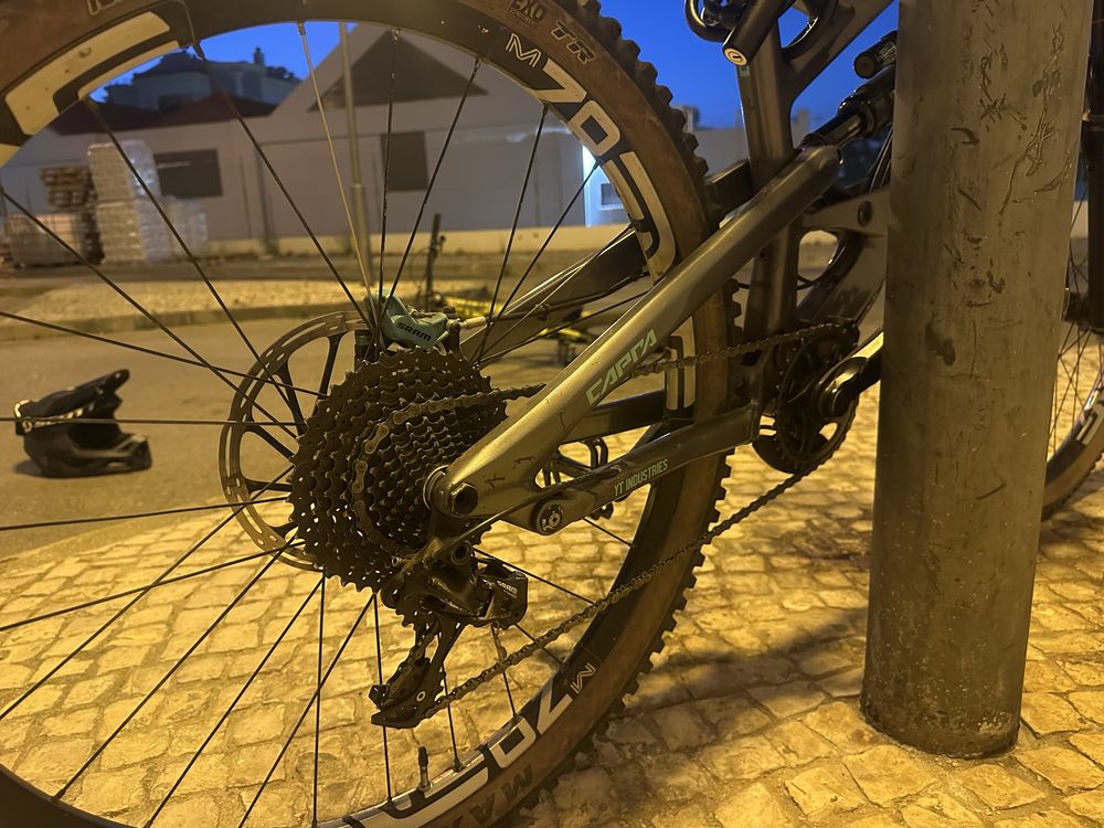 mtb yt carbono/dropper partido faco desconto