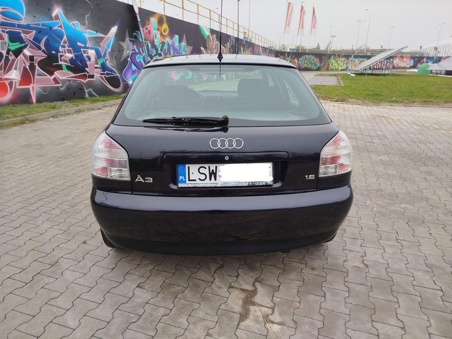 Audi a3 8l 1.6 Benzyna Rok 2002 wersja 5 drzwi 252TYS KM