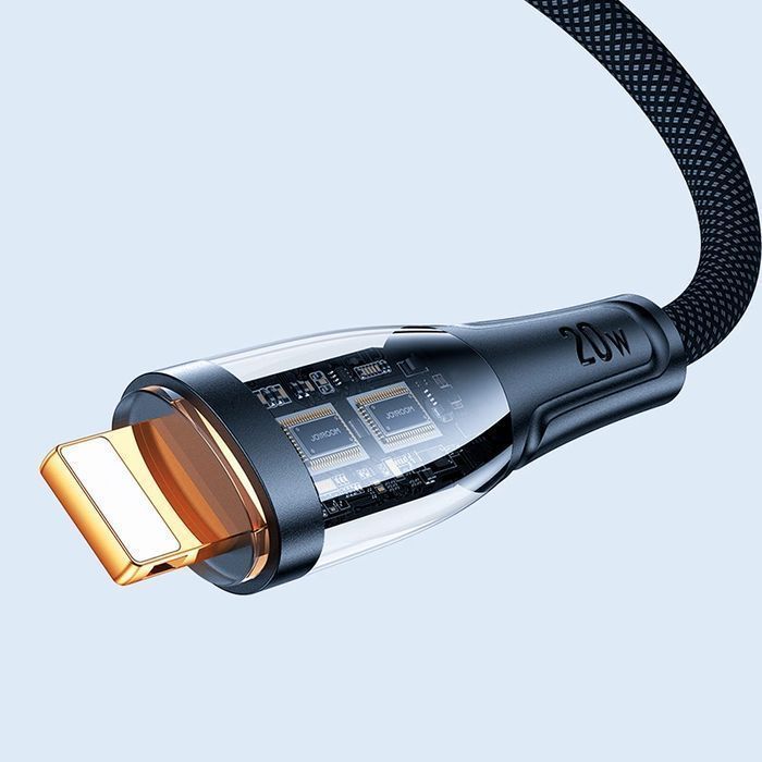 Joyroom kabel z inteligentnym wyłącznikiem USB-C - Lightning 20W 1.2m