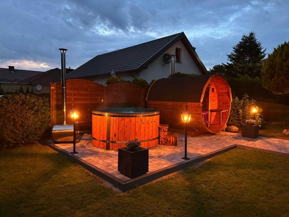 BALIA OGRODOWA JACUZZI bania sauna Polskiej produkcji!!