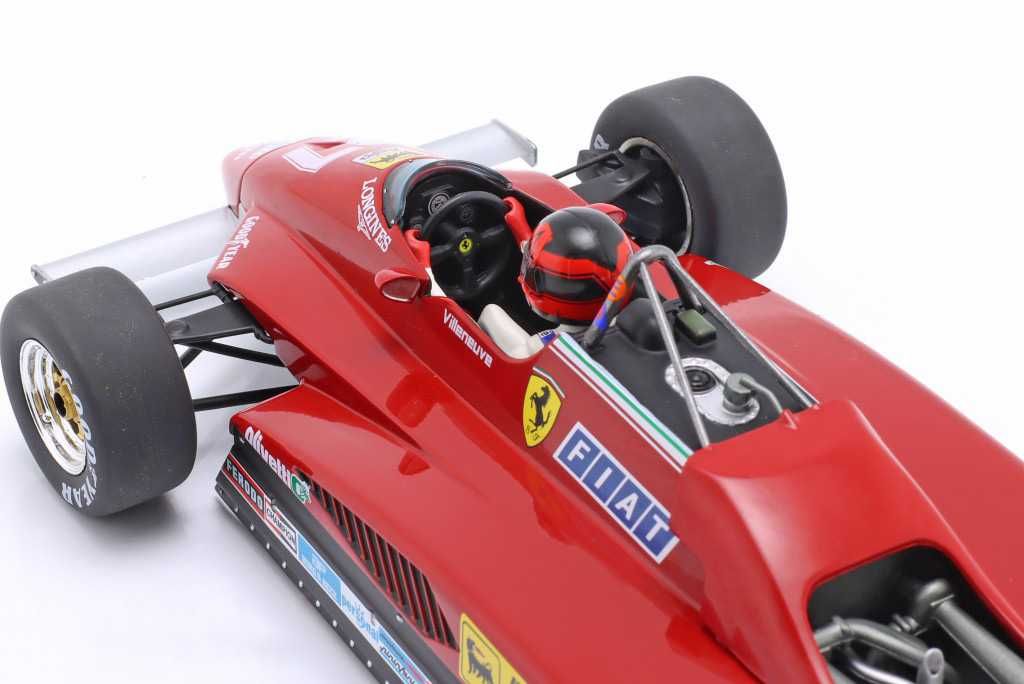 Model 1:18 MCG Ferrari 126 C2 #27 GP Belgium 1982 G.Villeneuve