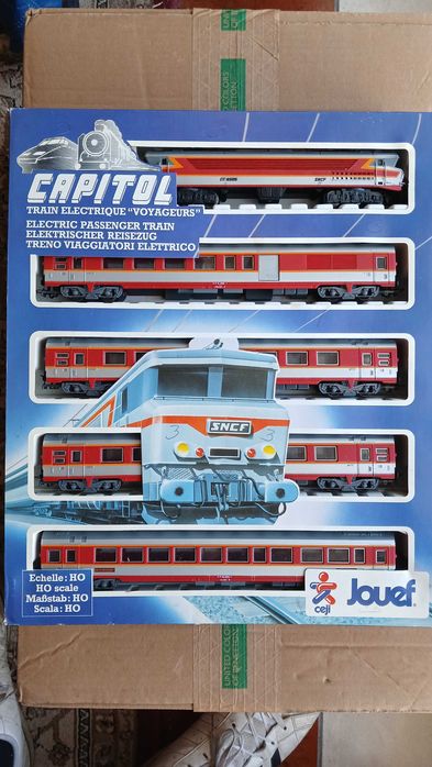 Comboio Jouef Capitol - locomotiva CC 6505 4 carruagens, ótimo estado
