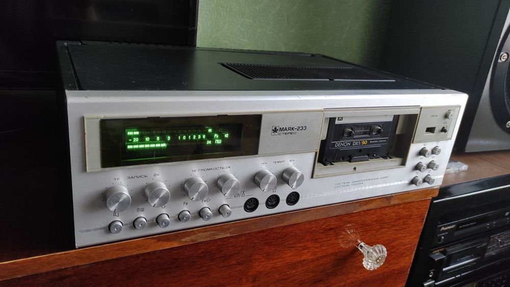 Маяк 233 магнітофон касетна дека